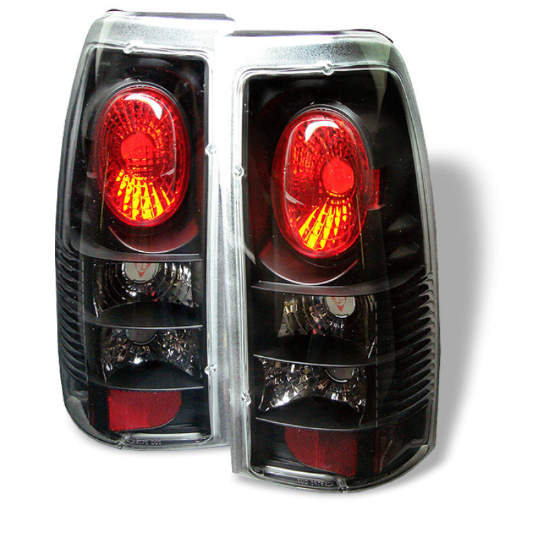 Spyder Chevy Silverado 1500/2500 99-02 (Not Stepside) Euro Style Tail Lights Blk ALT-YD-CS99-BK SPYDER