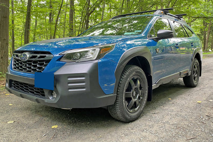 Rally Armor 2022 Subaru Outback Wilderness Black Mud Flap Blue Logo Rally Armor