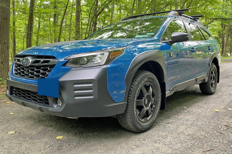 Rally Armor 2022 Subaru Outback Wilderness Black Mud Flap Silver Logo Rally Armor