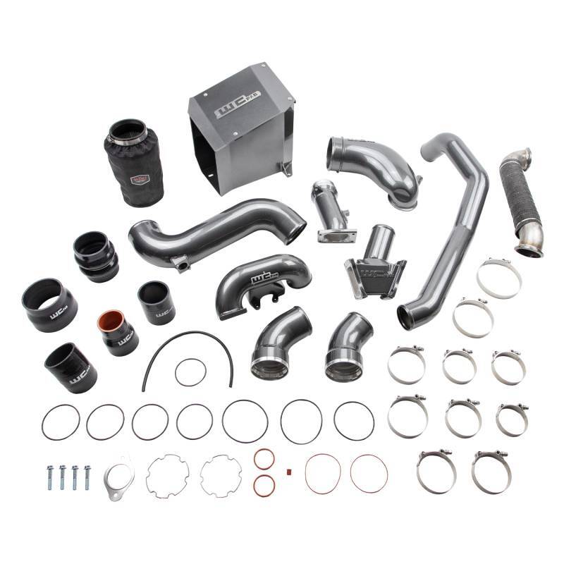 Wehrli 06-07 Chevrolet 6.6L Duramax LBZ Stage 3 High Flow Bundle Kit - Bengal Red - WCF100503-BR