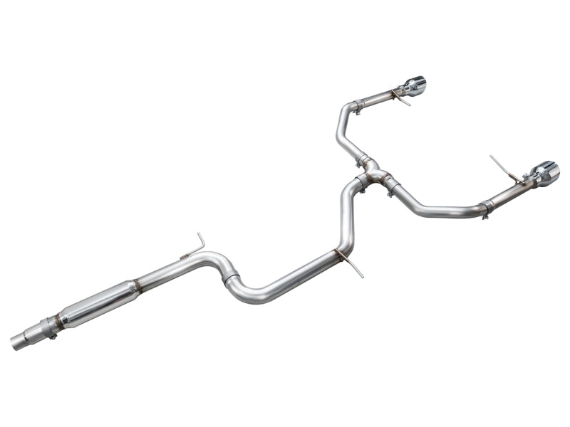 AWE 22-25 Volkswagen Jetta GLI Track Edition Exhaust - Chrome Silver Tips