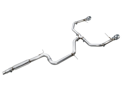 AWE 22-25 Volkswagen Jetta GLI Track Edition Exhaust - Chrome Silver Tips