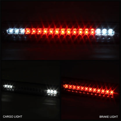 Xtune Chevy GMC C10 / Ck Series Sierra Silverado 88-98 LED 3rd Brake Light Smoke BKL-CCK88-LED-SM SPYDER