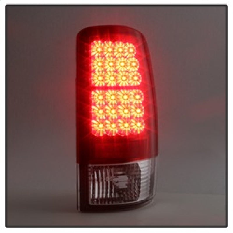 Spyder Chevy Suburban/Tahoe 1500/2500 00-06 LED Tail Lights Red Clear ALT-YD-CD00-LED-RC SPYDER