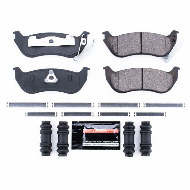Power Stop 03-07 Jeep Liberty Rear Z23 Evolution Sport Brake Pads w/Hardware PowerStop