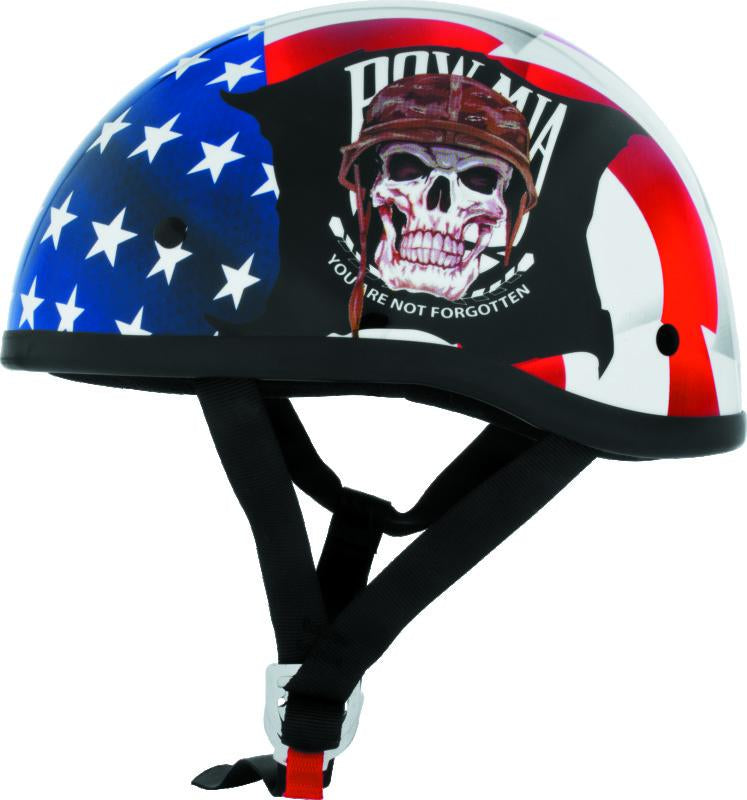 Bikers Choice Skid Lids POW MIA Original Helmet - XL - 646960