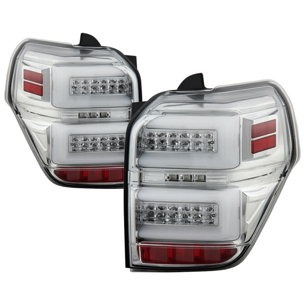 xTune 03-08 Infinity FX35/FX45 DRL Light Bar Projector Headlights - Black PRO-JH-IFX3503-LB-BK