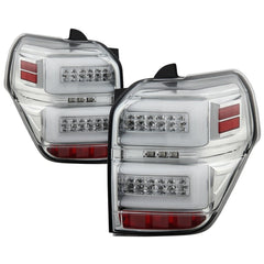xTune 04-15 Nissan Titan Light Bar LED Tail Lights - Smoke (ALT-ON-NTI04-LBLED-SM)
