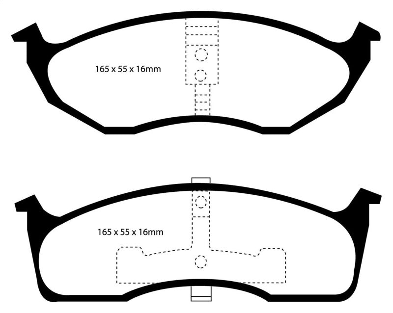 EBC RedStuff Front Brake Pads - DP31623C