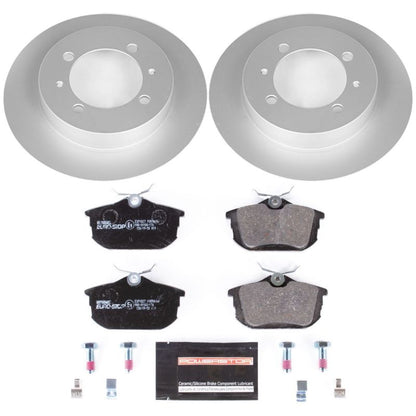 Power Stop 00-04 Volvo S40 Rear Euro-Stop Brake Kit PowerStop