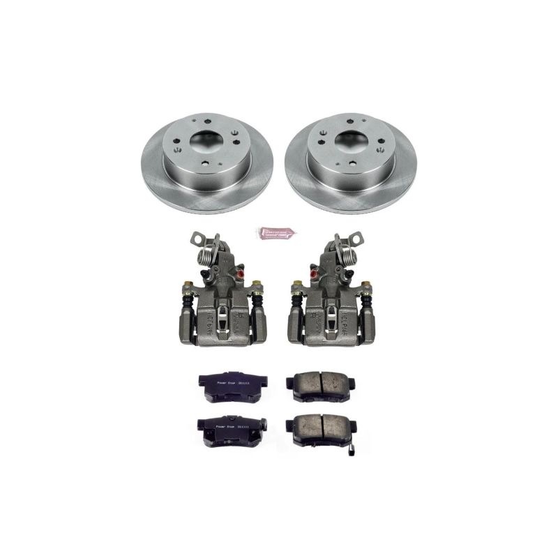 Power Stop 91-97 Honda Accord Rear Autospecialty Brake Kit w/Calipers PowerStop
