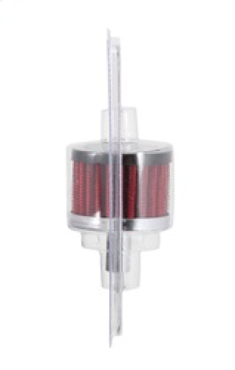 K&N Steel Base Crankcase Vent Filter .5in Vent OD x 2in OD x 1.5in Height K&N Engineering