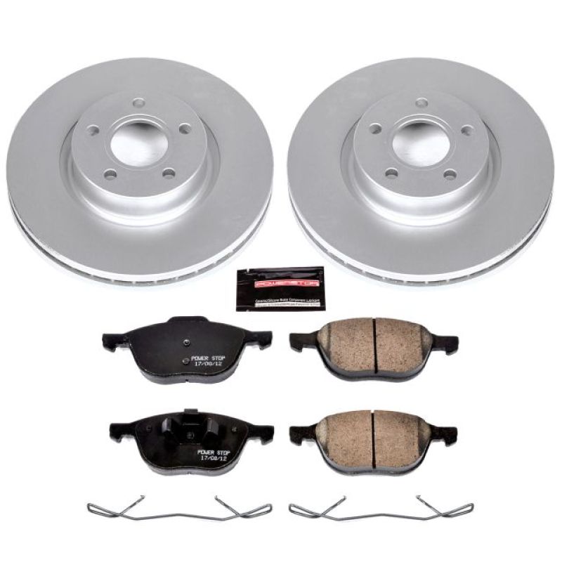 Power Stop 13-17 Ford C-Max Front Z23 Evolution Sport Coated Brake Kit PowerStop