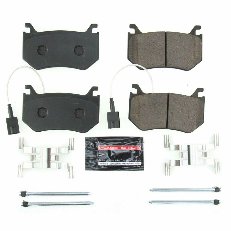 Power Stop 17-18 Alfa Romeo Giulia Rear Z23 Evolution Sport Brake Pads w/Hardware