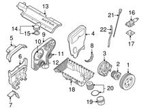 Load image into Gallery viewer, OEM Volvo Engine Oil Filter w/Gasket XC70 XC 90 V70 V40 S80 S60 (1275810) X1