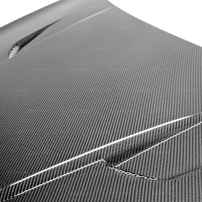 Seibon HD12VWG7-TM TM-Style Carbon Fiber Hood for 2015–2021 VW Golf MK7