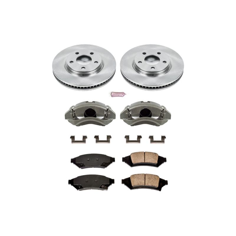 Power Stop 2004 Pontiac Grand Prix Front Autospecialty Brake Kit w/Calipers PowerStop