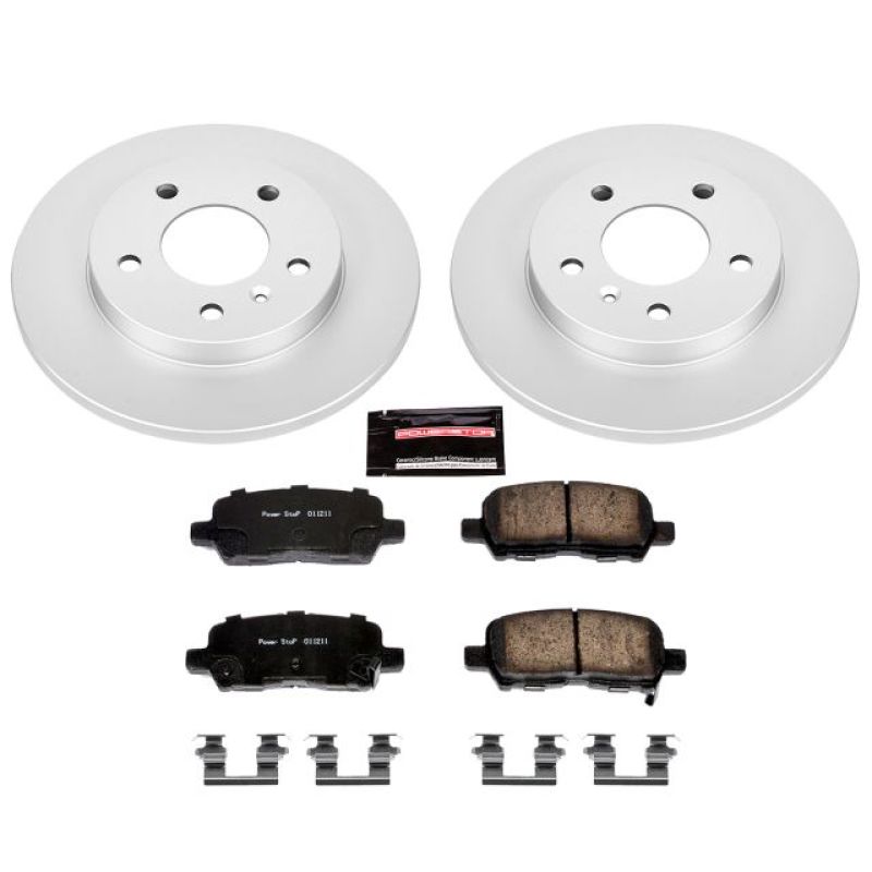 Power Stop 05-09 Buick Allure Rear Z17 Evolution Geomet Coated Brake Kit PowerStop