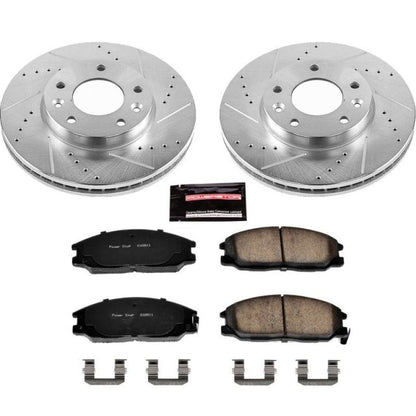 Power Stop 04-05 Kia Sedona Front Z23 Evolution Sport Brake Kit PowerStop