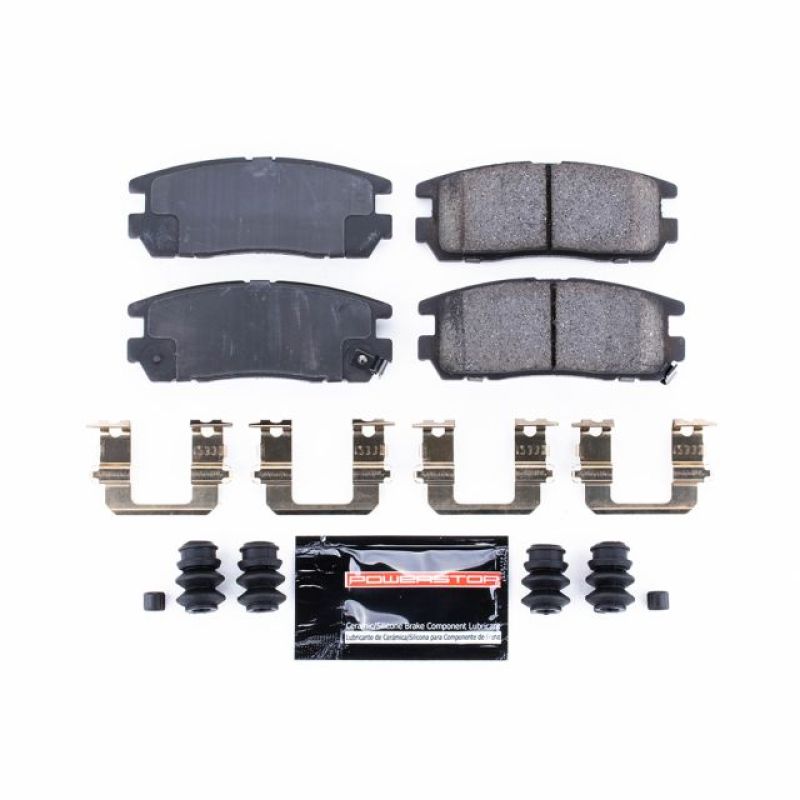 Power Stop 96-99 Acura SLX Rear Z23 Evolution Sport Brake Pads w/Hardware PowerStop