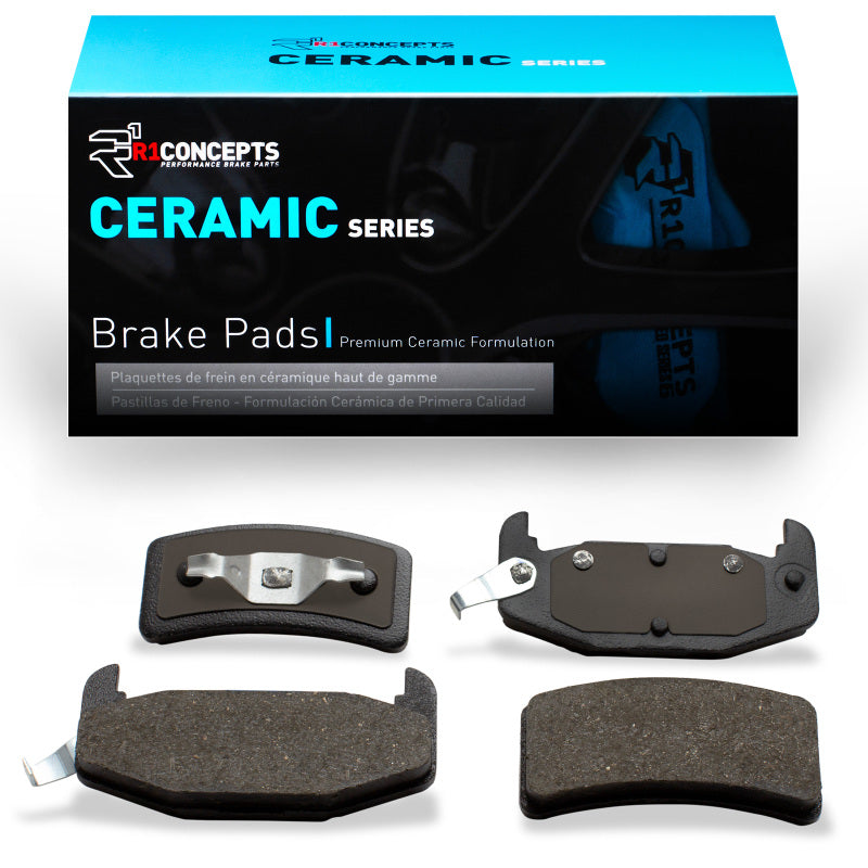R1 Rear Ceramic Brake Pads 1988-1994 Buick/Chevrolet & More - 2310-0377-00