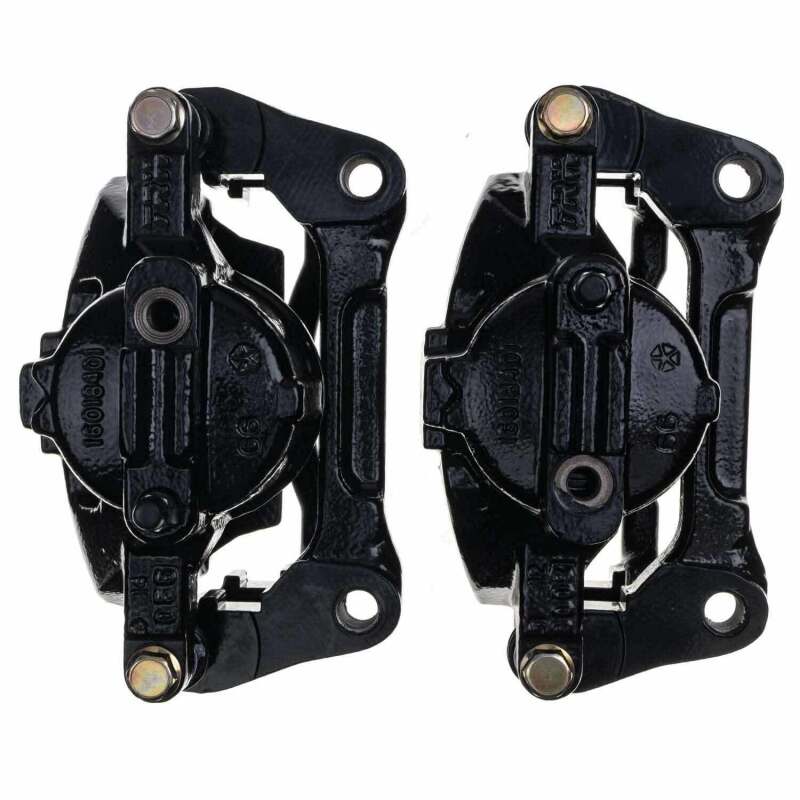 Power Stop 08-16 Chrysler Town & Country Front Black Caliper - Pair w/Bracket PowerStop