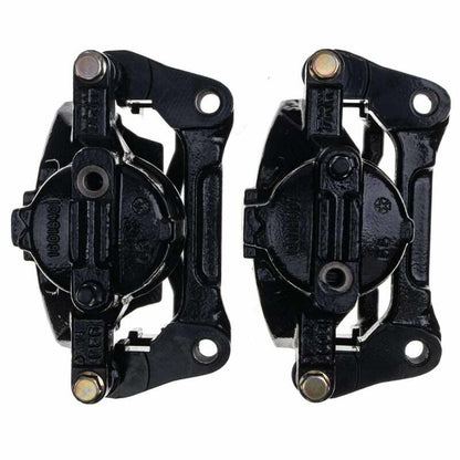 Power Stop 08-16 Chrysler Town & Country Front Black Caliper - Pair w/Bracket PowerStop