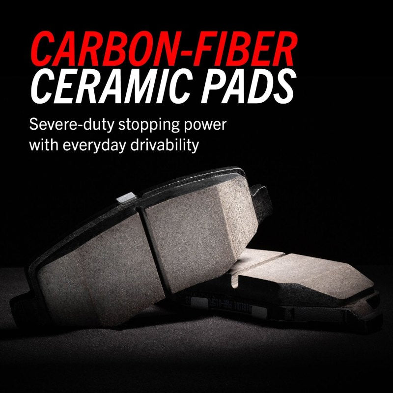 Power Stop 07-10 Ford F-250 Super Duty Rear Z23 Evolution Sport Brake Pads w/Hardware PowerStop