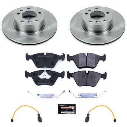 Power Stop 1989 BMW 525i Front Track Day SPEC Brake Kit PowerStop