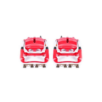 Power Stop 04-05 Ford F-150 Front Red Calipers w/Brackets - Pair PowerStop