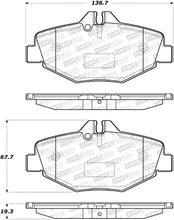 Load image into Gallery viewer, StopTech Premium Ceramic Brake Pads - 308.09870