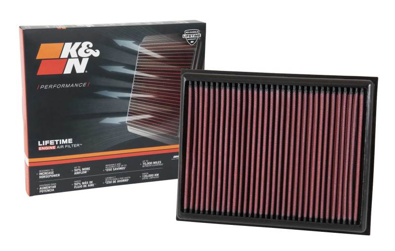 K&N 15-17 Nissan NP300 L4-2.3L DSL Drop In Air Filter K&N Engineering