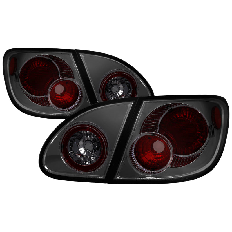 Spyder Toyota Corolla 03-08 Euro Style Tail Lights Smoke ALT-YD-TC03-SM SPYDER