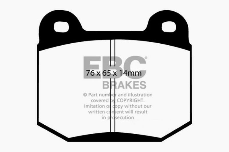 EBC GreenStuff Rear Brake Pads - DP21537 EBC