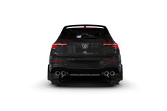Rally Armor MK8 Volkswagen Golf GTI/R UR Black Mud Flap w/ Blue Logo