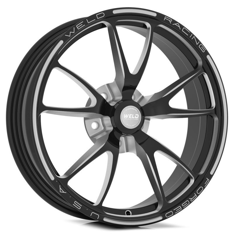 Weld Full Throttle 1-Piece 15x3.5 / 5x4.5 BP / 1.75in. BS Black Wheel - Non-Beadlock