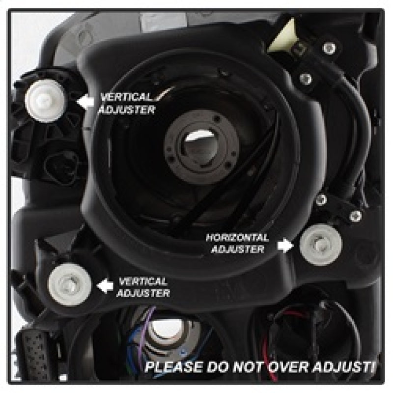 xTune Cadillac SRX 10-14 Passenger Side Halogen Headlight - OEM R HD-JH-CSRX11-OE-R SPYDER