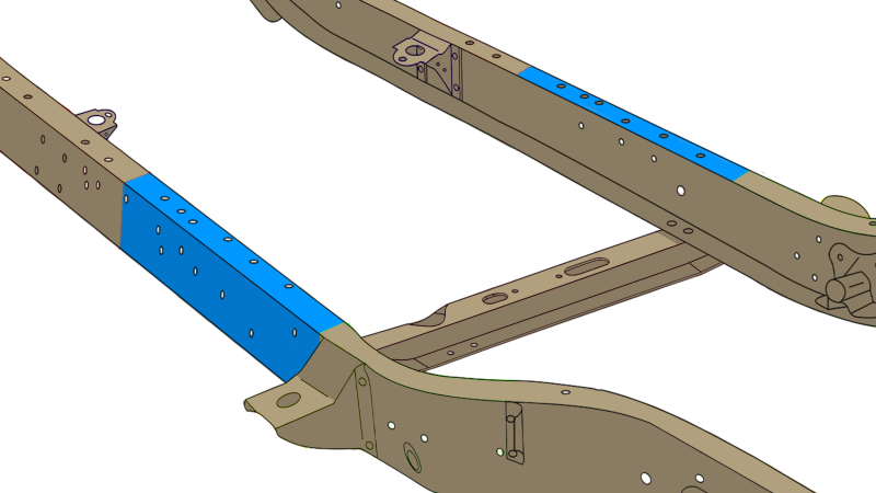 Rustbuster Center Forward Frame Section