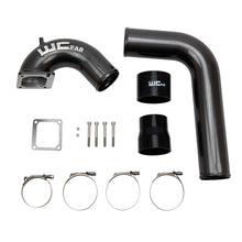 Load image into Gallery viewer, Wehrli 03-07 Cummins 5.9L D/S 3.5in. Intake Horn IC Pipe - Gun Metal