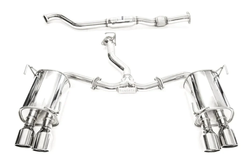 Invidia 2022+ Subaru WRX Q300 Rolled Stainless Steel Tip Cat-Back Exhaust Invidia