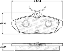 Load image into Gallery viewer, StopTech Premium Ceramic Front Brake Pads - 308.05990