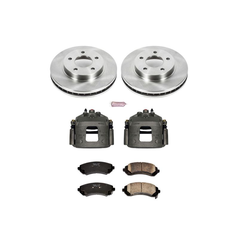 Power Stop 02-07 Buick Rendezvous Front Autospecialty Brake Kit w/Calipers PowerStop