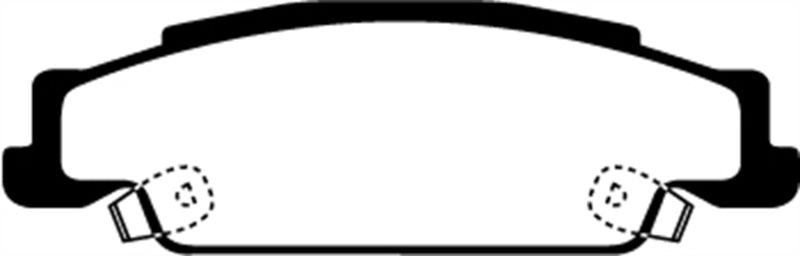 EBC RedStuff Rear Brake Pads - DP31646C EBC