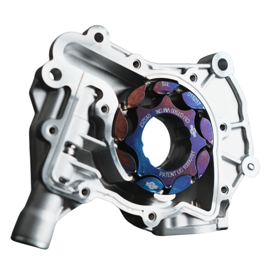 Boundary 2020+ Ford GT500 V8 5.2L Billet Gear Vane Ported Oil Pump Assembly CM-S2-GT500