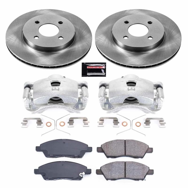 Power Stop 2012 Nissan Versa Front Autospecialty Brake Kit w/Calipers PowerStop