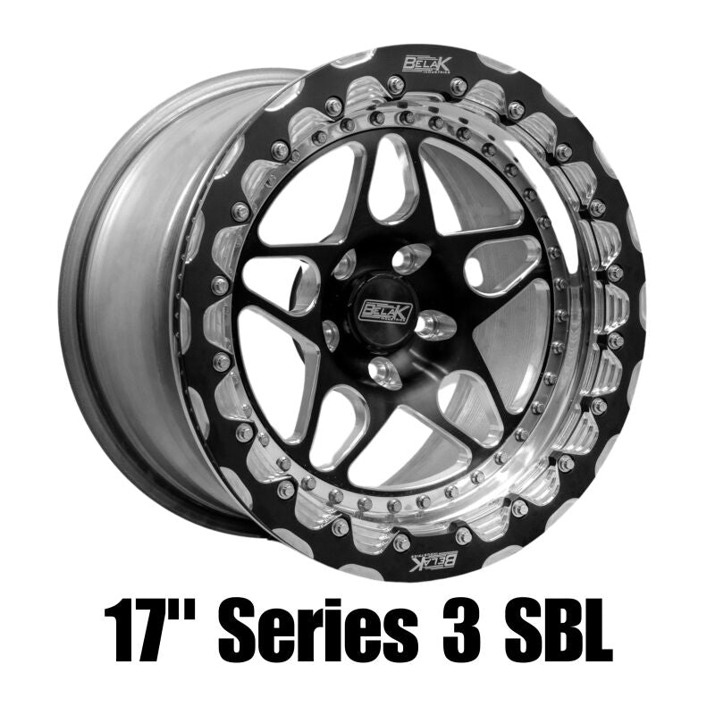 Belak 17x9.5 / 6.25in BS / 6x135mm BP / High Pad / Series 4 - Non-Beadlock Wheel 17096135S46BS-NBL