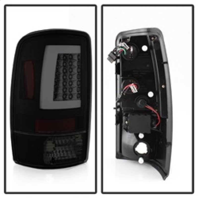 Spyder 00-06 GMC Yukon/Yukon XL V2 Light Bar LED Tail Lights - Blk Smoke (ALT-YD-CD00V2-LBLED-BSM) SPYDER