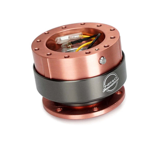 NRG Quick Release Gen 2.0 - Rose Blush Body / Titanium Chrome Ring - SRK-200RB