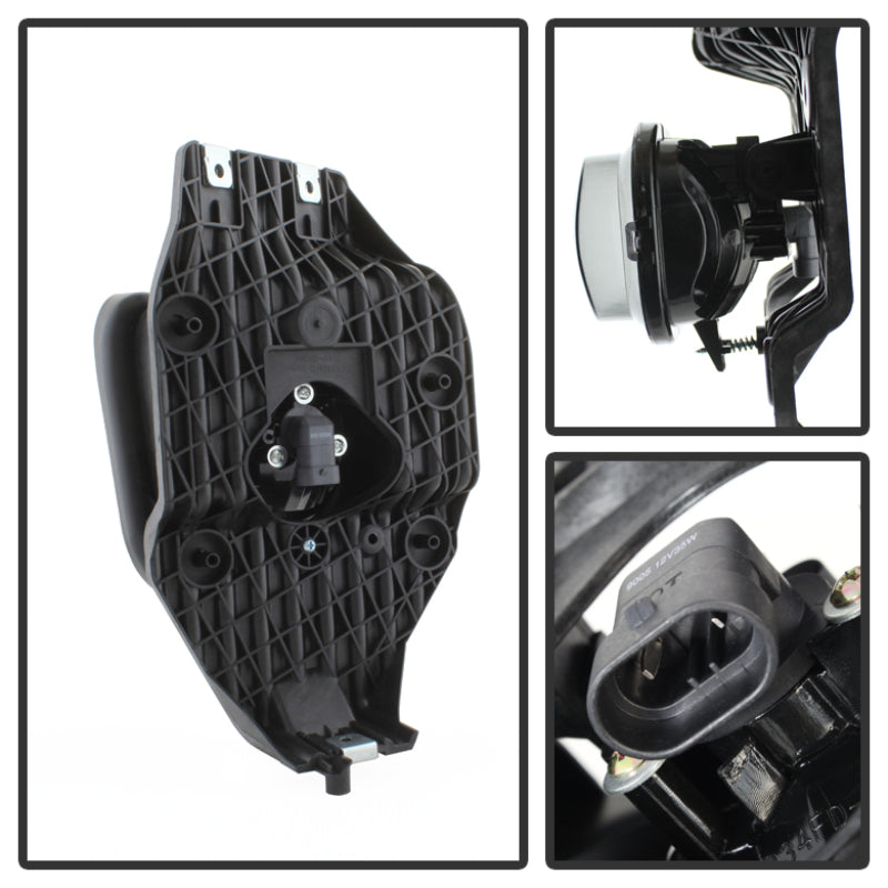 Spyder Ford F250 F350 F450 F550 XLT 2011-2016 OEM Style Fog Lights W/Switch Smoke FL-FF25011-SM SPYDER