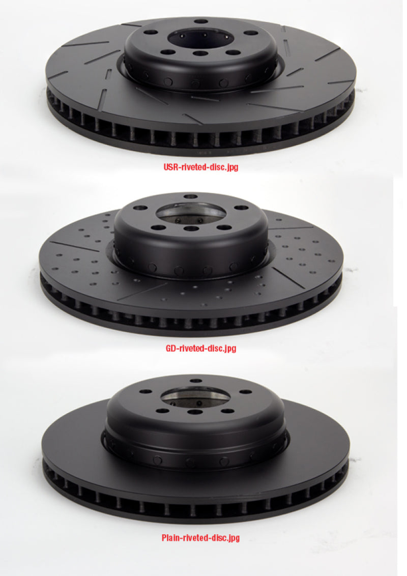 EBC 2010+ BMW 760 6.6L Twin Turbo (F01/F02) USR Slotted Front Rotors EBC